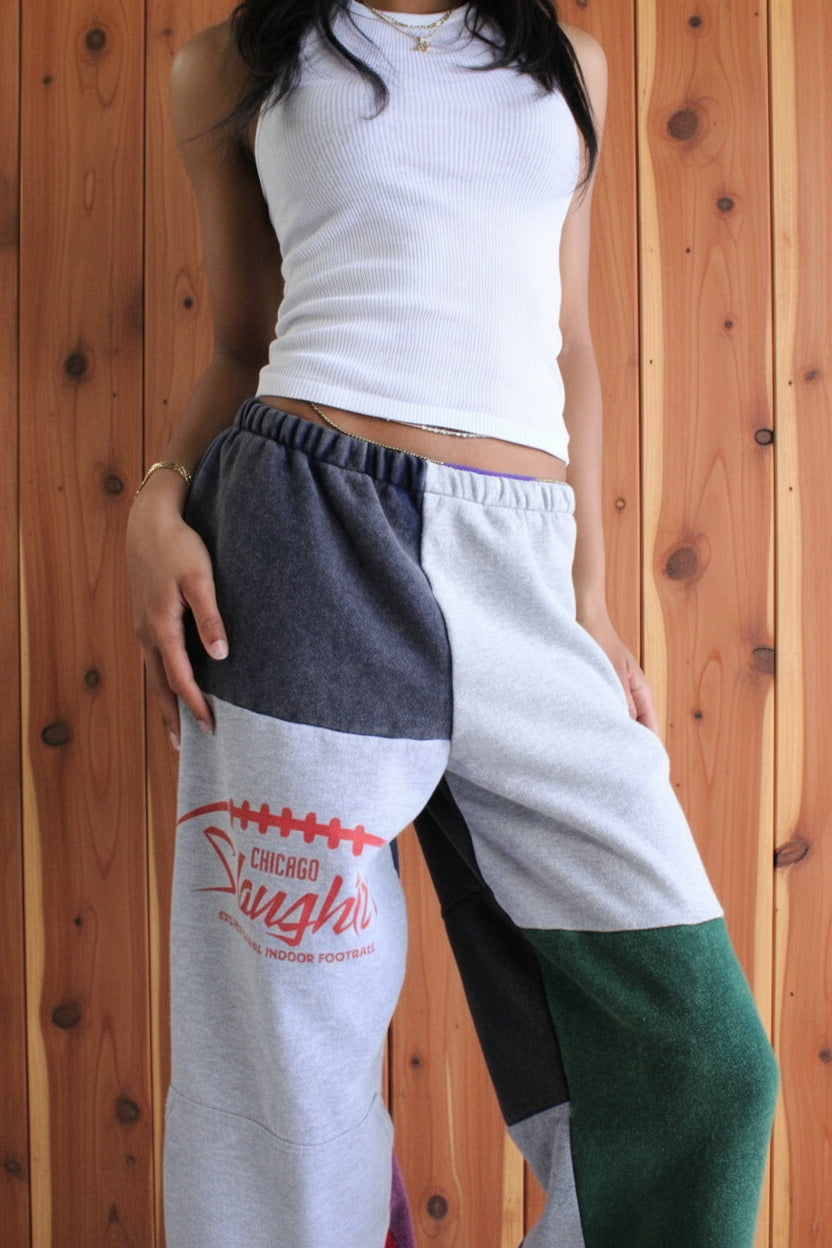 Upcycled Sweatshirt Pants