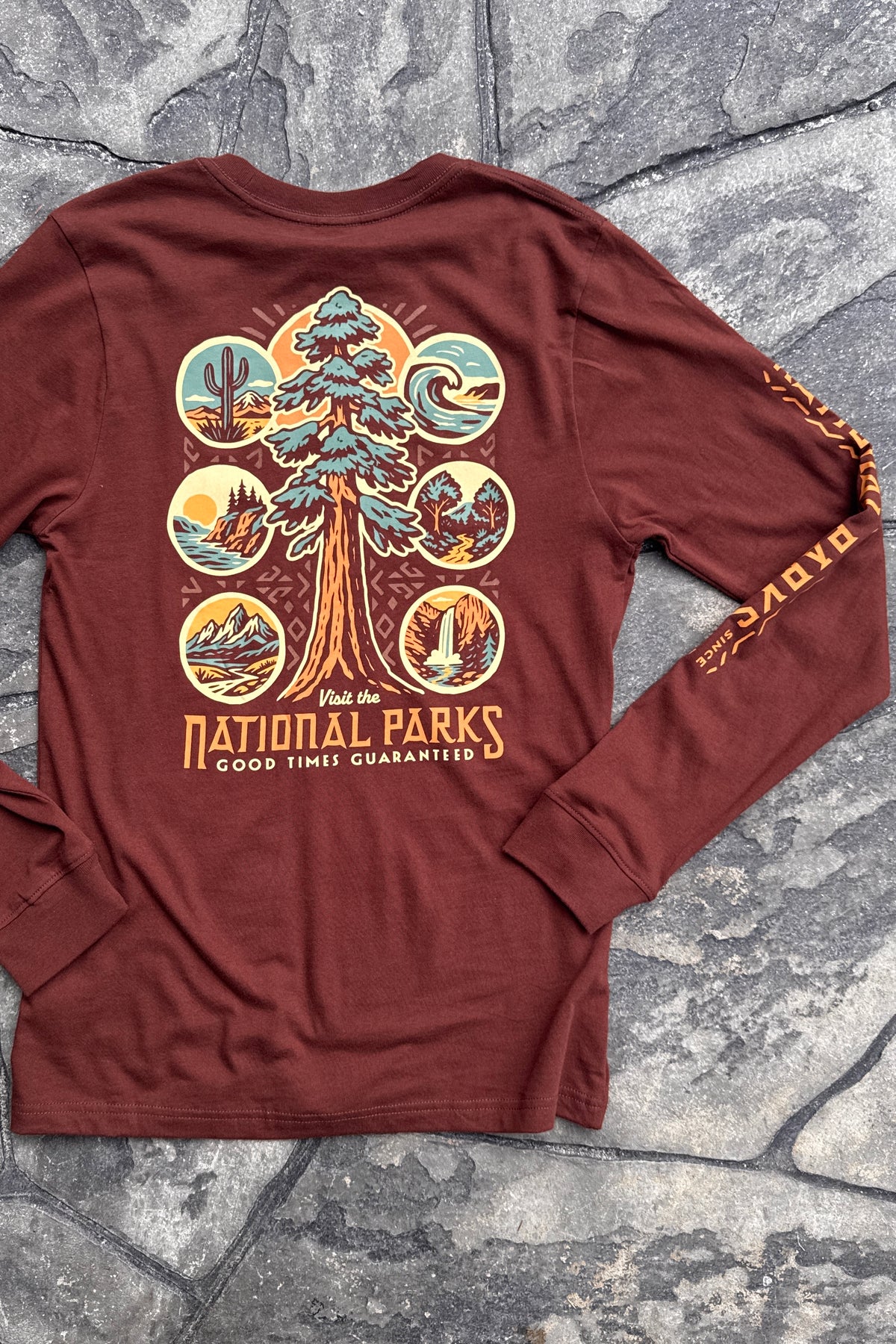 Unisex National Parks Good Times Long Sleeve
