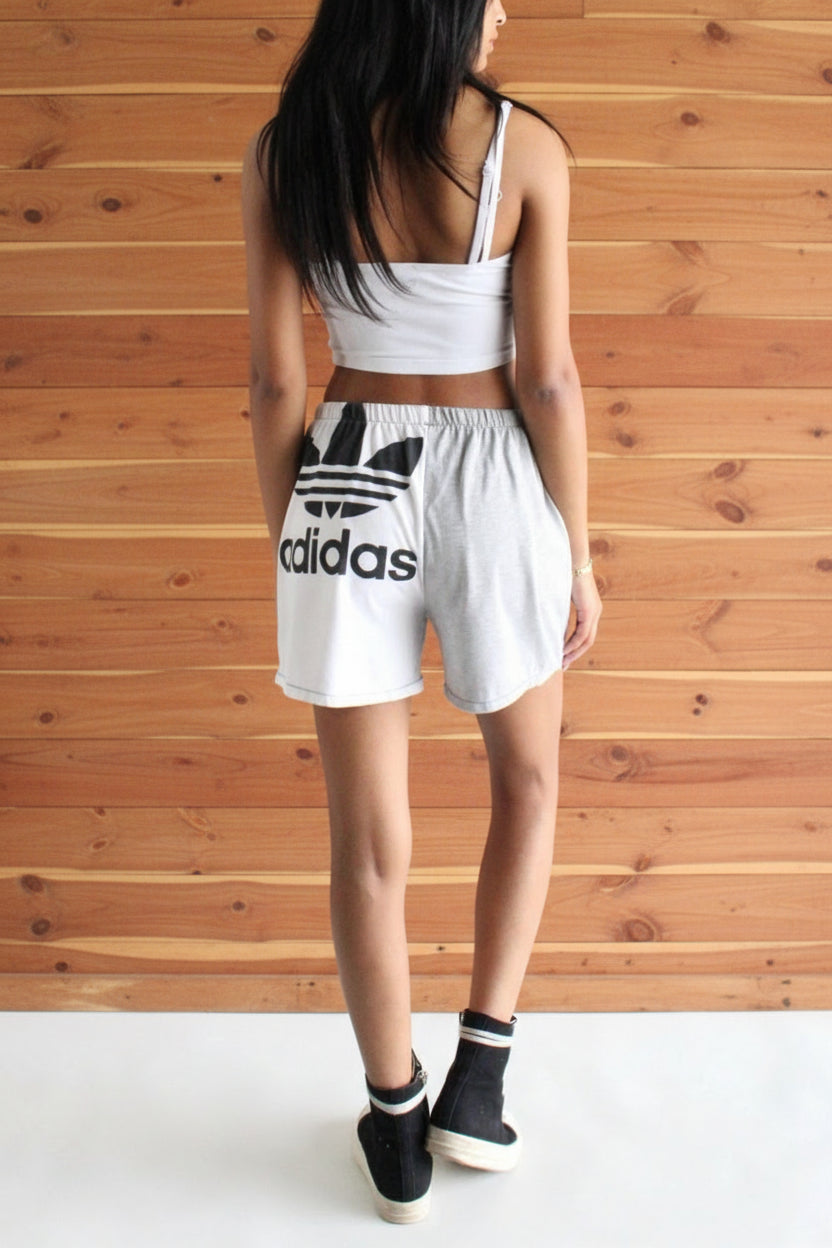 Upcycled Sport Branded Shorts