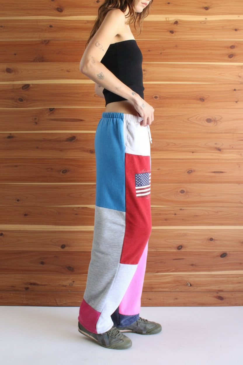 Upcycled Sweatshirt Pants