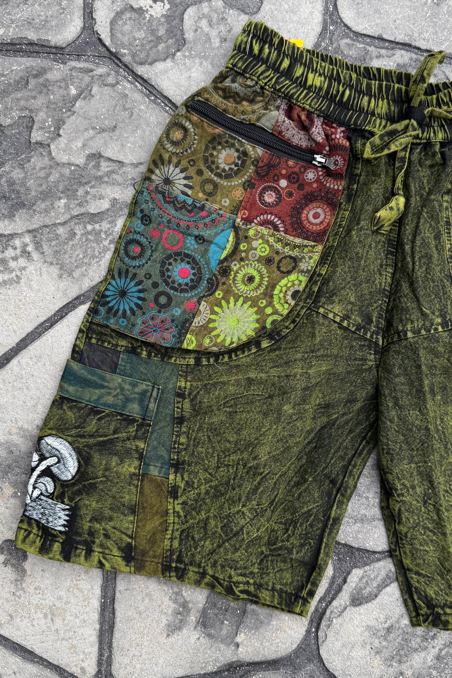 Cotton Mushroom Pocket Unisex Short