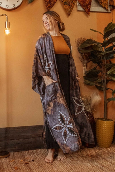 Tie Dyed Moondance Kimono