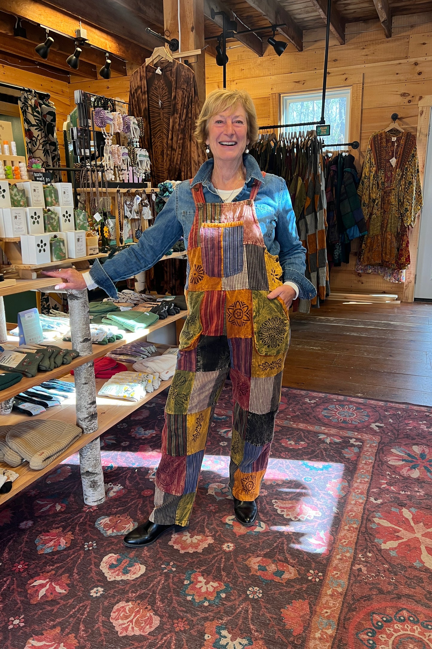 Cotton Multi Print Artwork Grand Canyon Overall