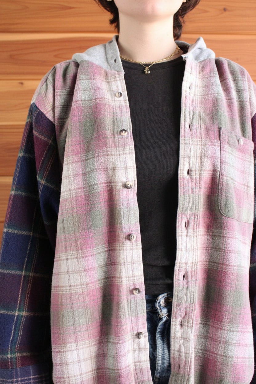 Upcycled Flannel Shacket