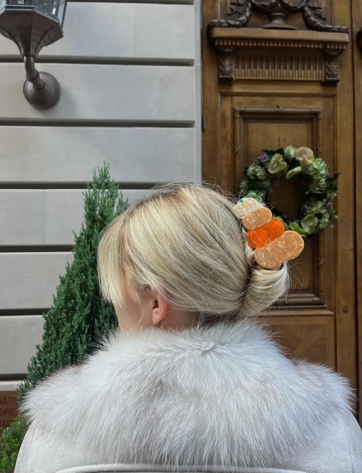 Pumpkin Stack Hair Clip