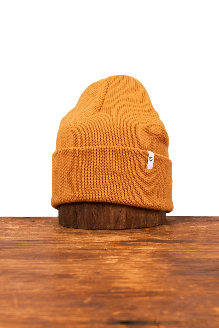 Upcycle Cotton Beanie in Calabaza