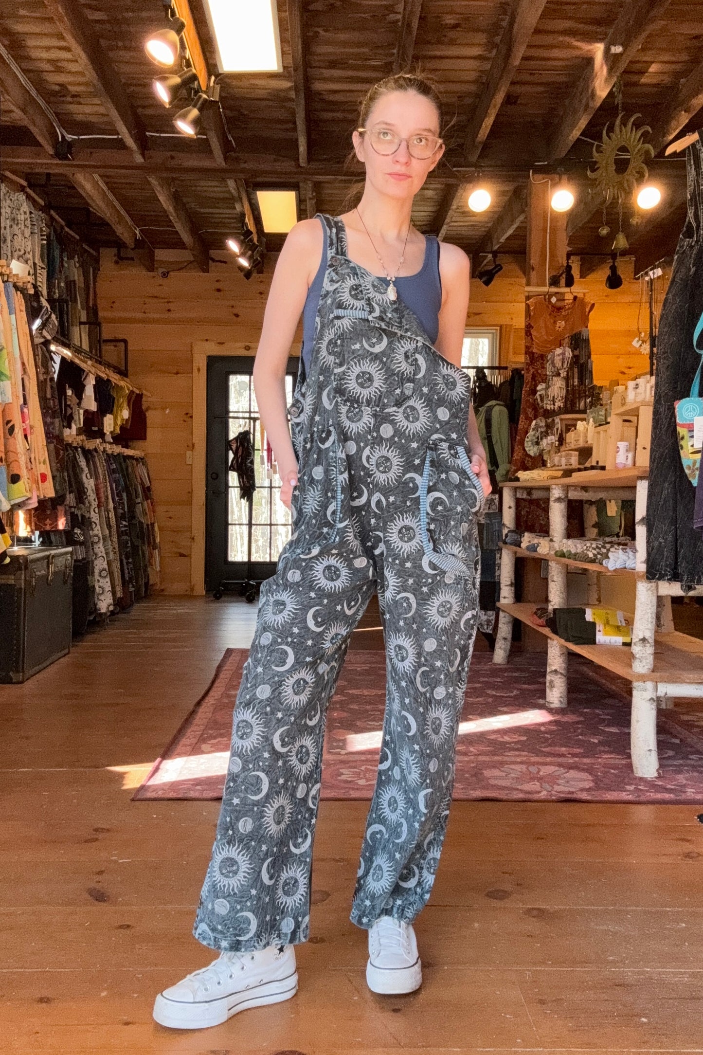 Sun and Moon Overalls