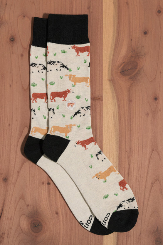 LAST CALL SIZE M | Socks That Save Cows
