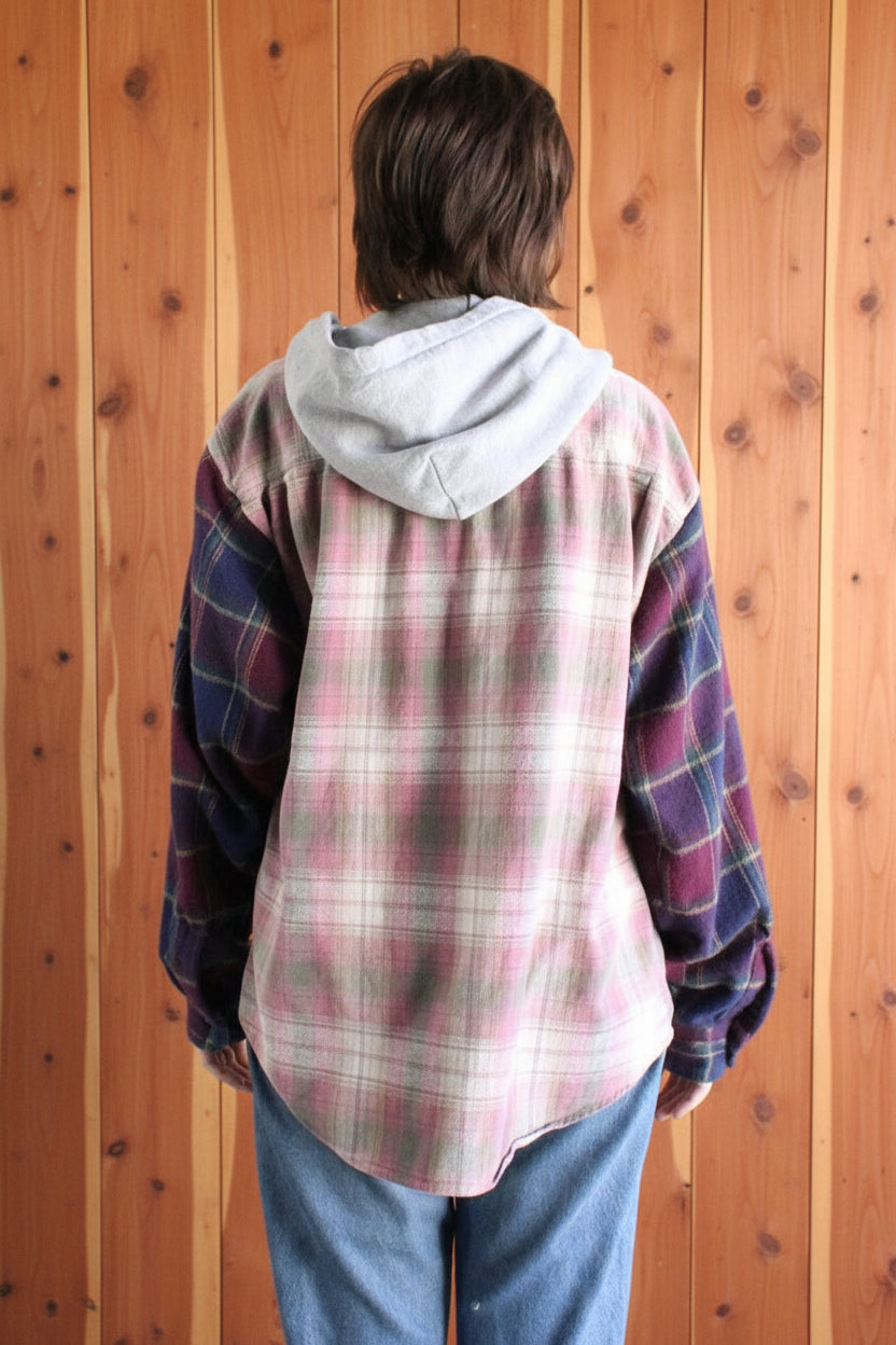 Upcycled Flannel Shacket