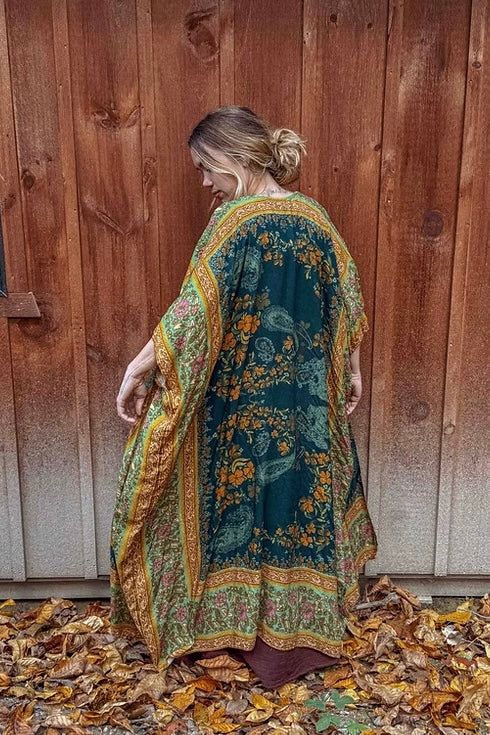 Floral Print Duster