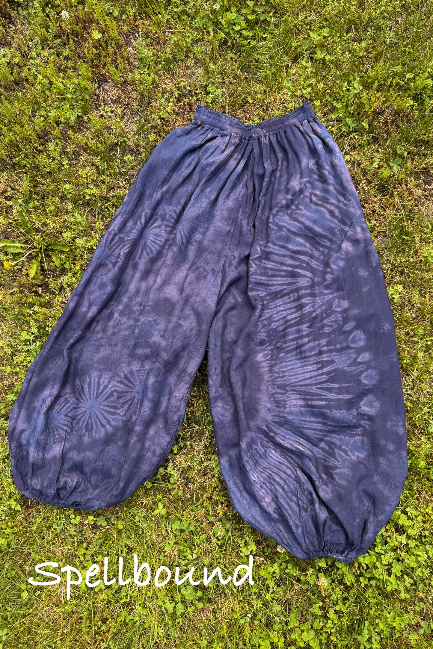 Tie Dye Flowy Genie Pants