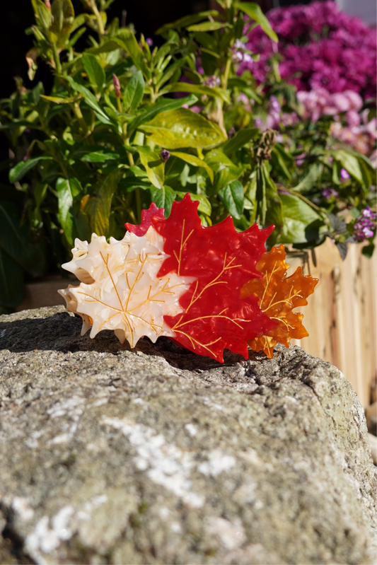 Maple Leaves Hair Clip