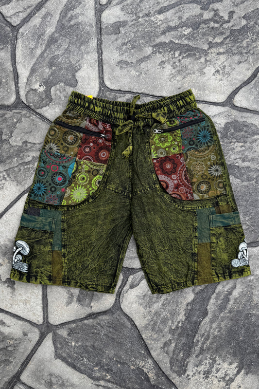 Cotton Mushroom Pocket Unisex Short