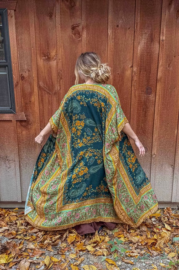 Floral Print Duster