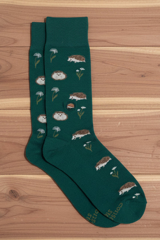 Socks That Protect Pollinators - Hedgehogs
