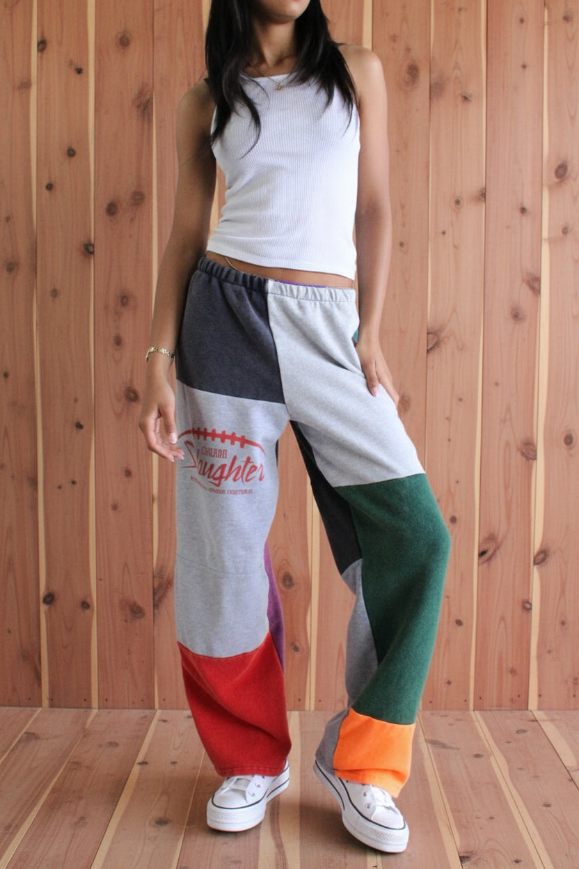 Upcycled Sweatshirt Pants
