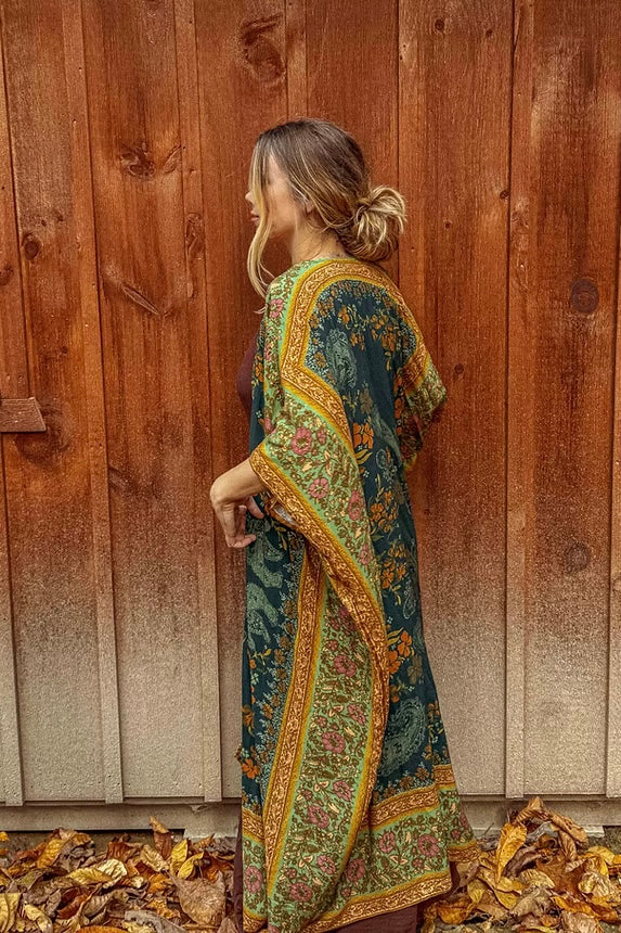 Floral Print Duster