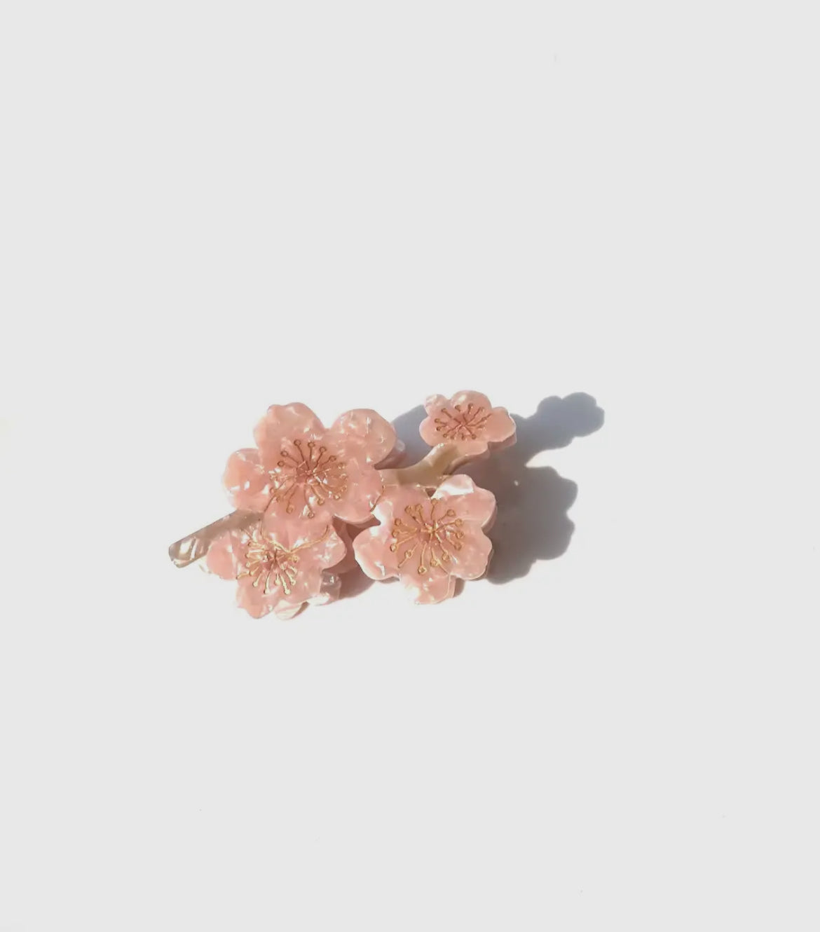 Cherry Blossom Flower Hair Clip