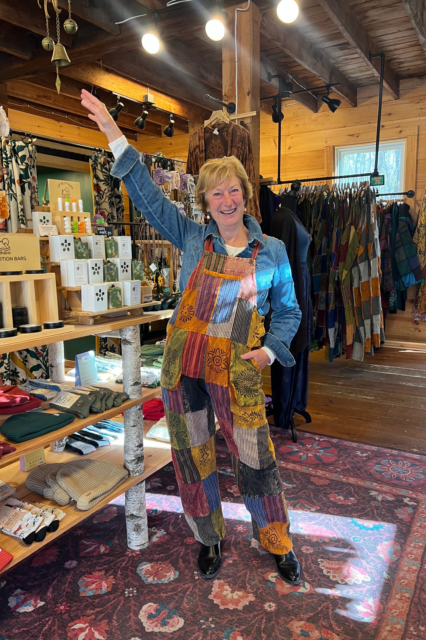 Cotton Multi Print Artwork Grand Canyon Overall