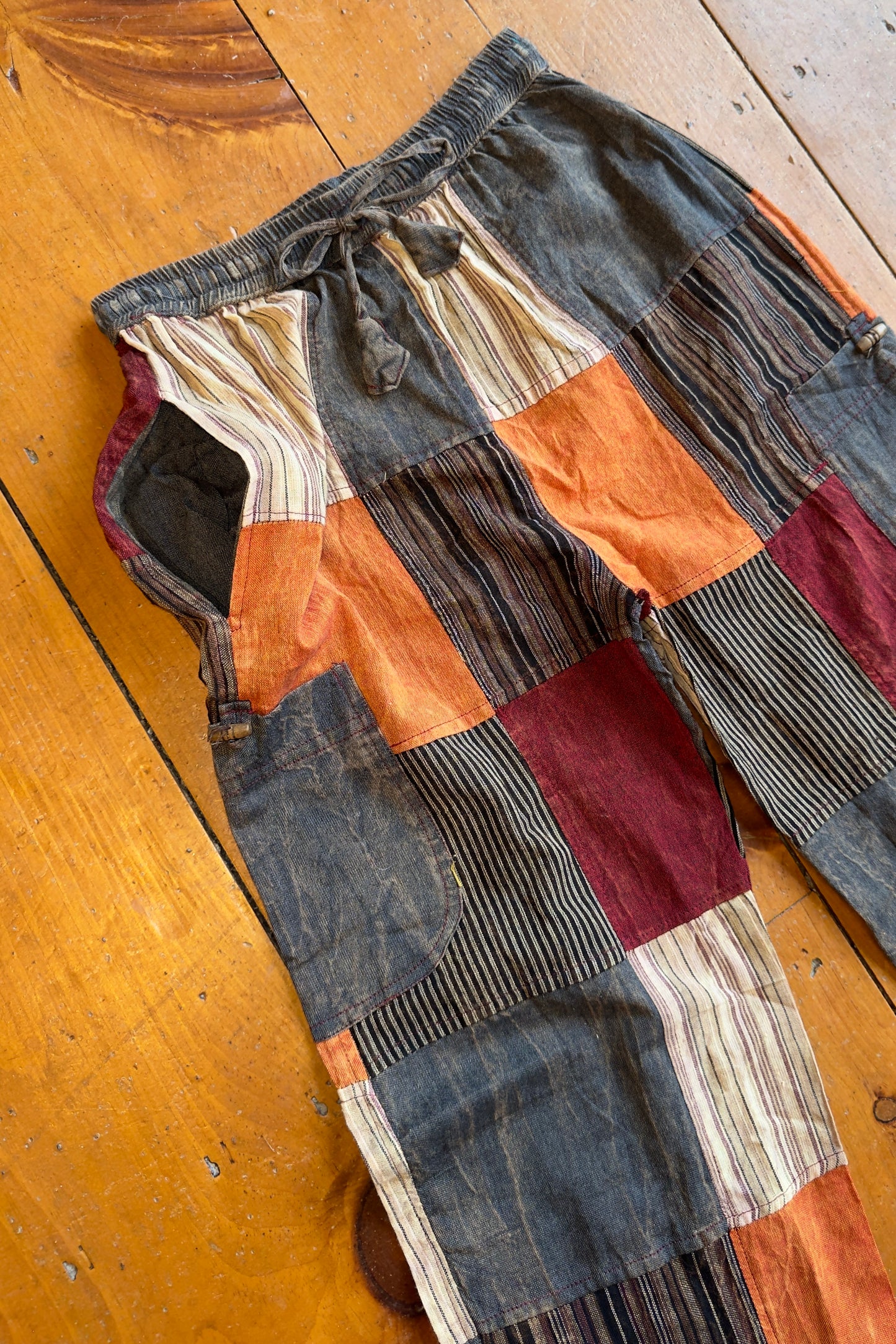 Grand Canyon Multi-Color Patchwork Pant