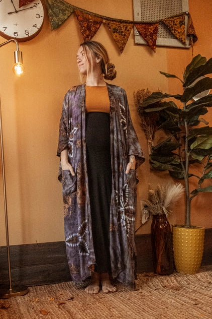 Tie Dyed Moondance Kimono
