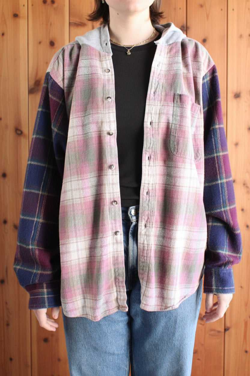 Upcycled Flannel Shacket