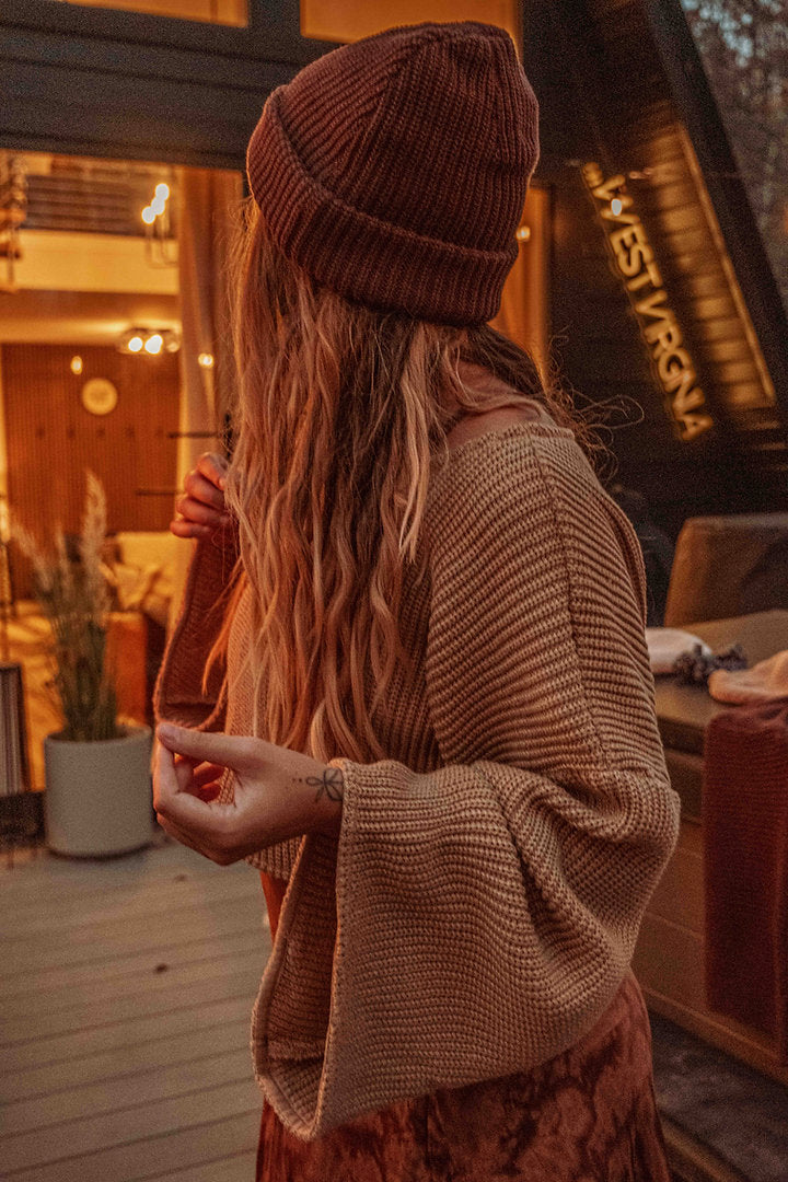 Organic Cotton Sweater Beanie