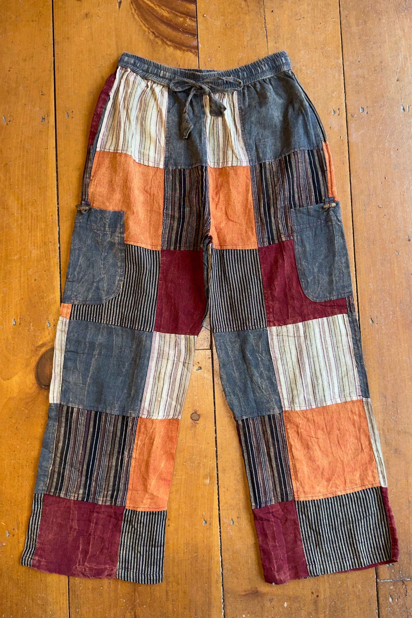 Grand Canyon Multi-Color Patchwork Pant