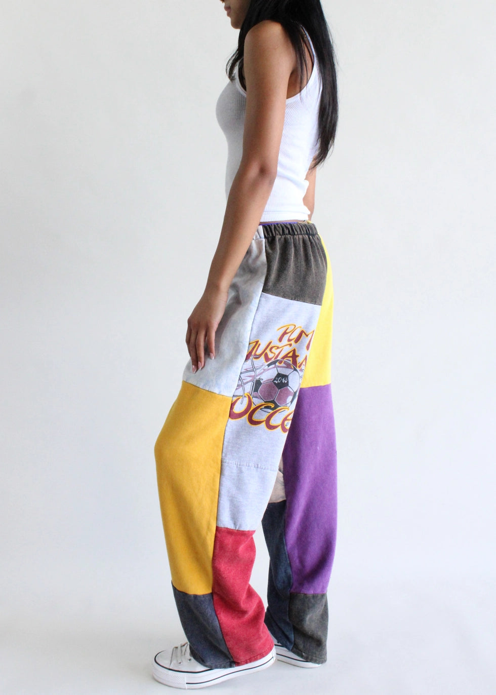 Upcycled Sweatshirt Pants