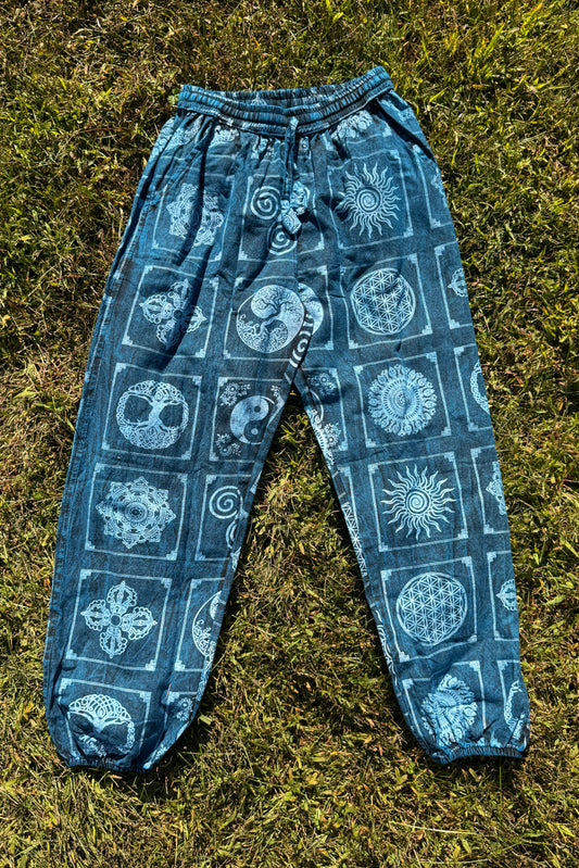 Symbol Design Cotton Jogger