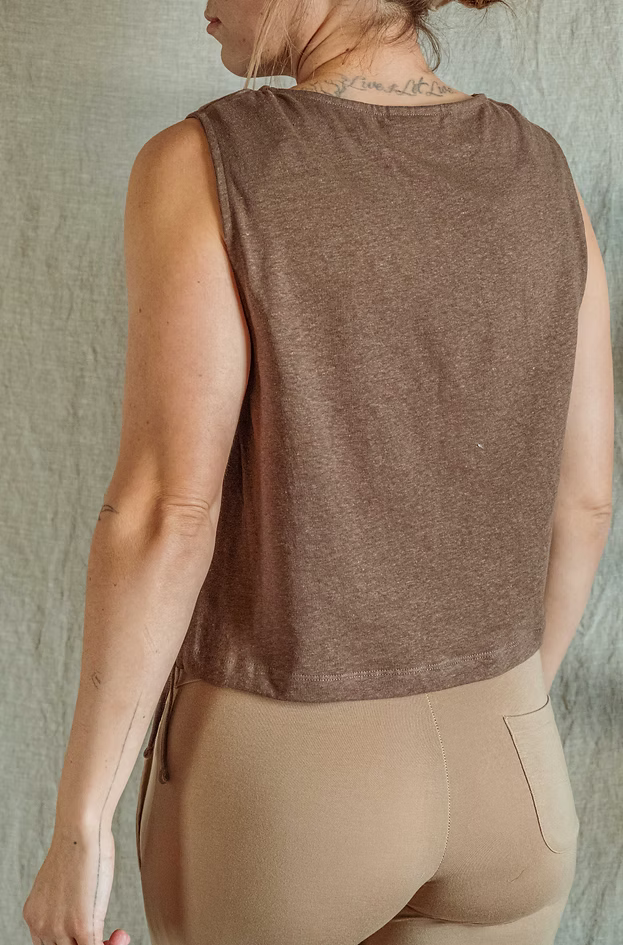 Hemp & Organic Cotton Tie Tank