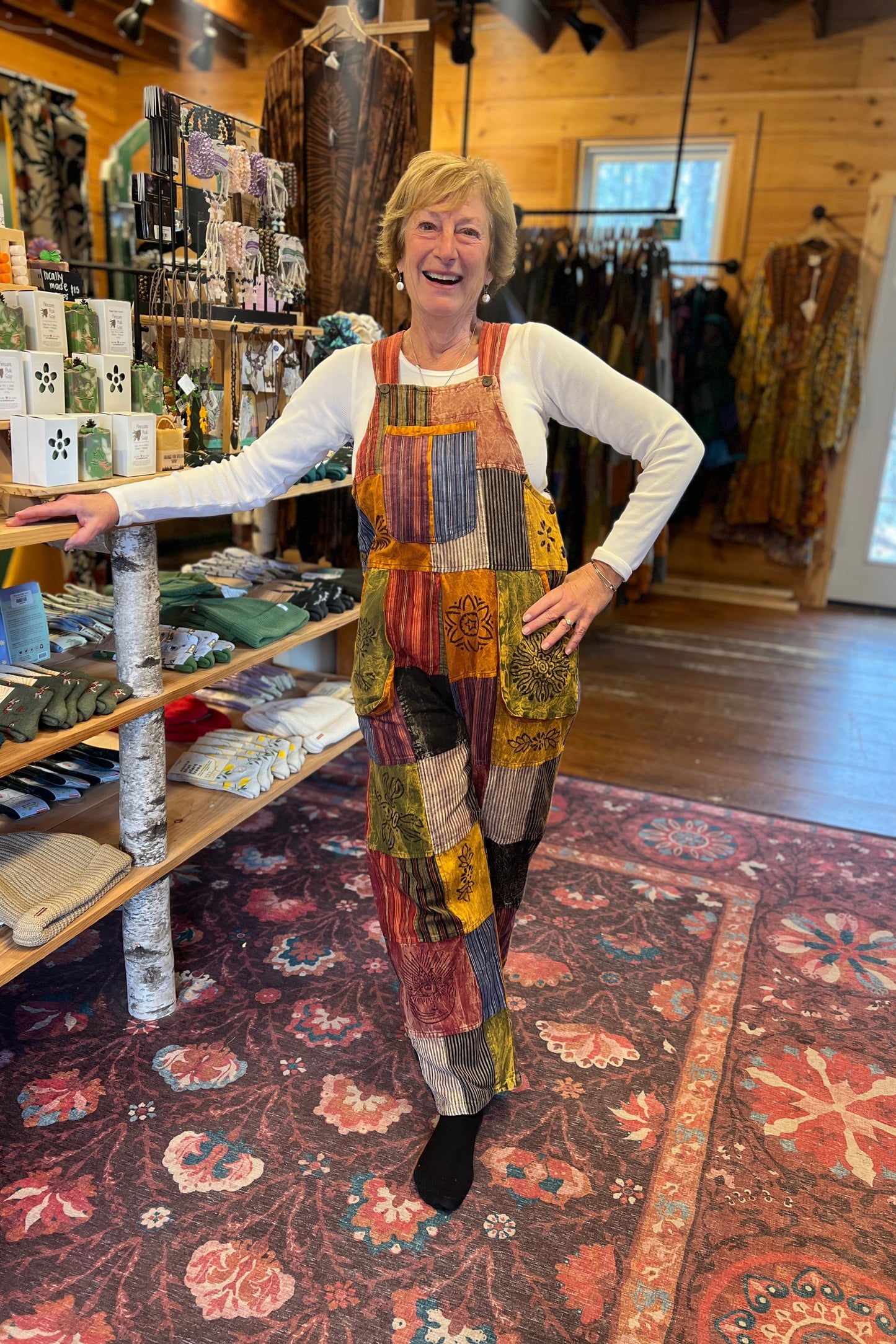 Cotton Multi Print Artwork Grand Canyon Overall