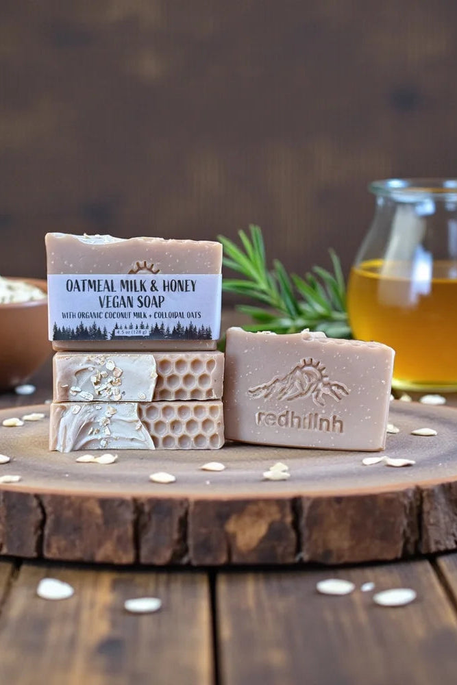 Oatmeal, Milk & Honey Vegan Soap