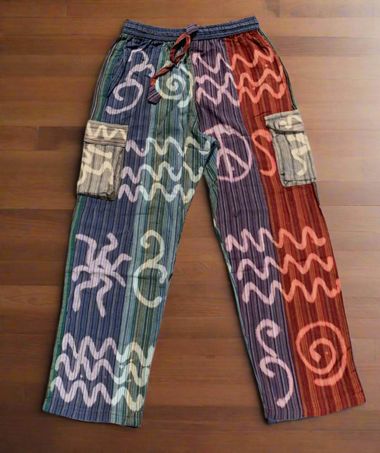 Swirl Design Yoga Trouser