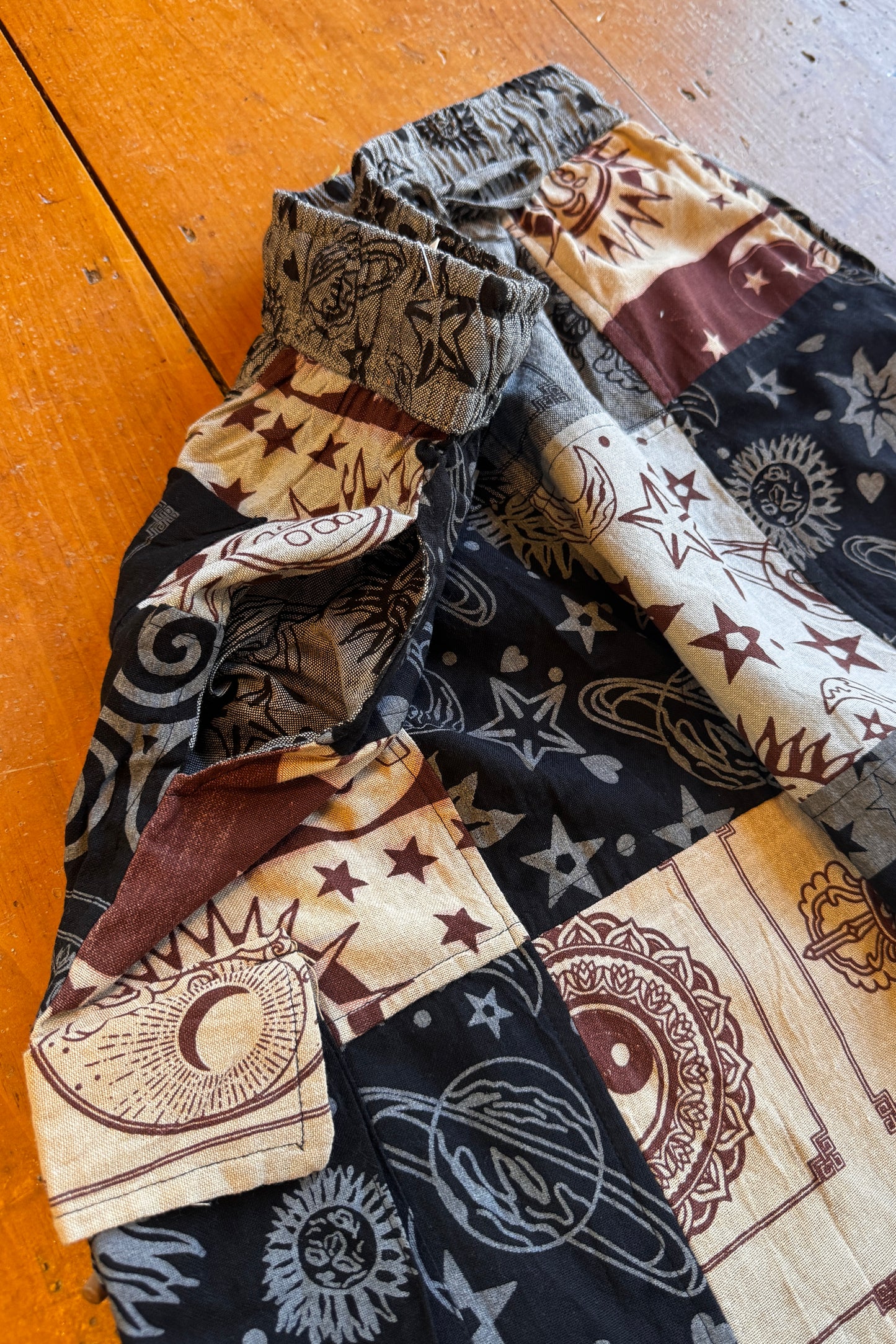 Multi-Patch Cargo Trouser w/ Sun and Moon