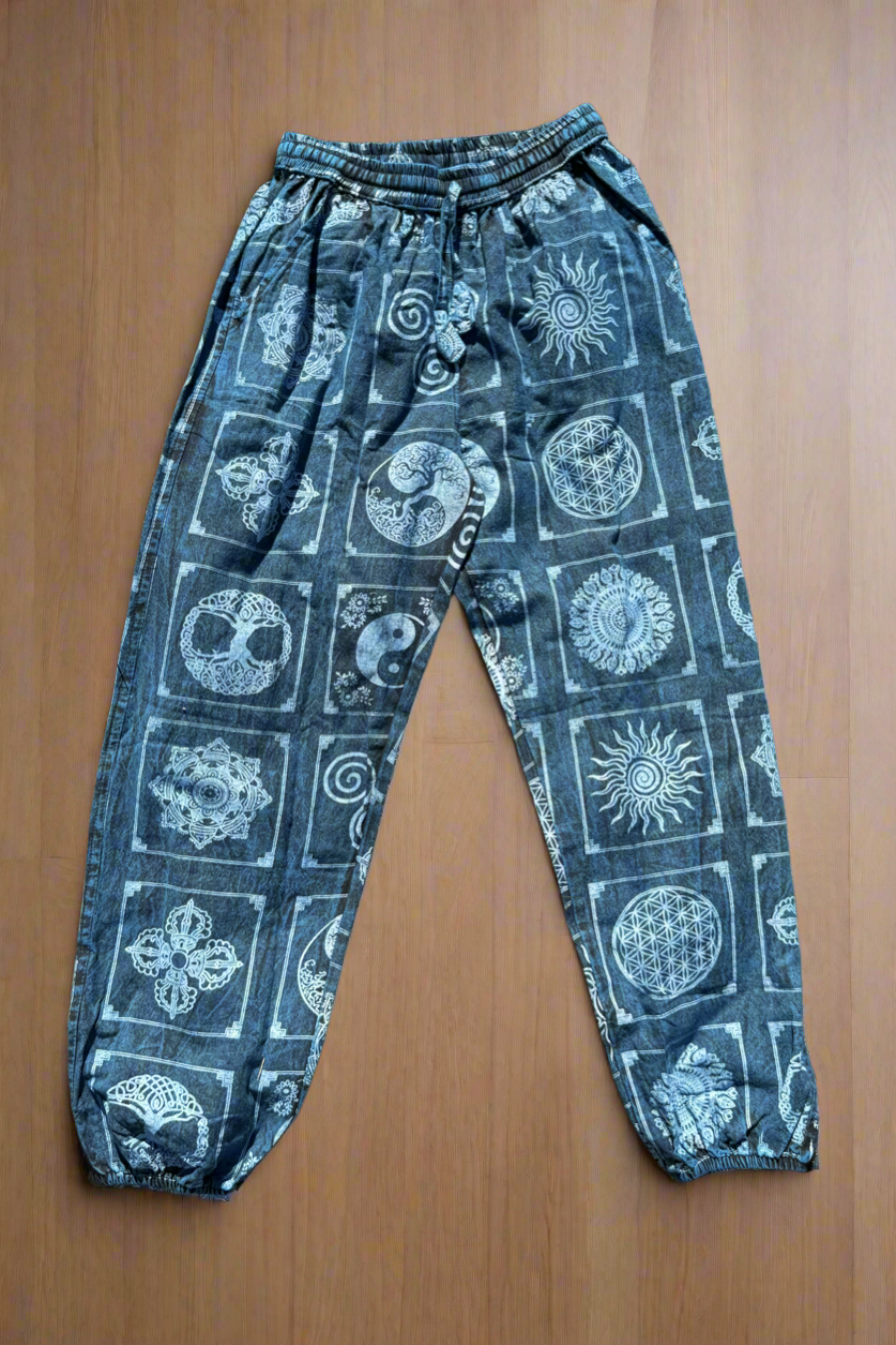 Symbol Design Cotton Jogger