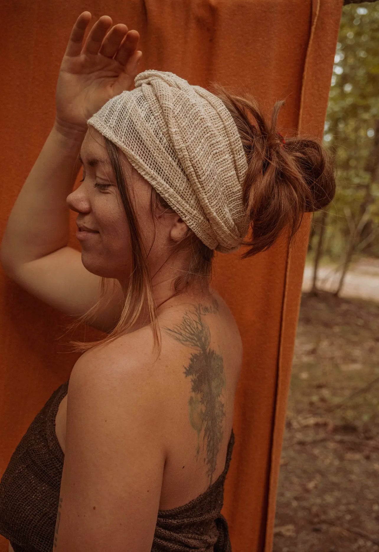 Multi-Tie Bandeau Wrap / Headband