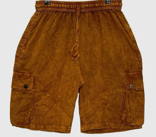 Cotton Washed Style Shorts