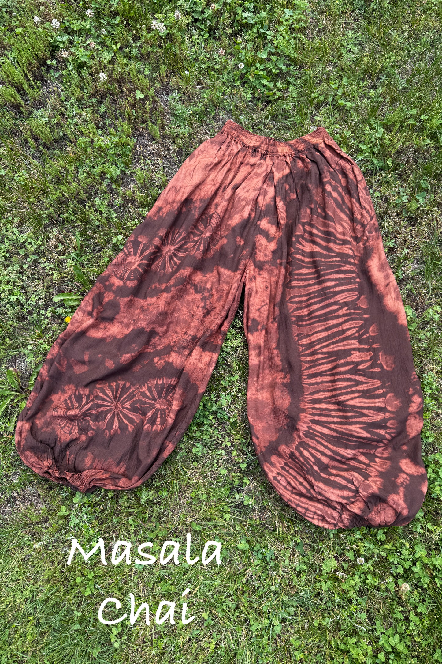 Tie Dye Flowy Genie Pants