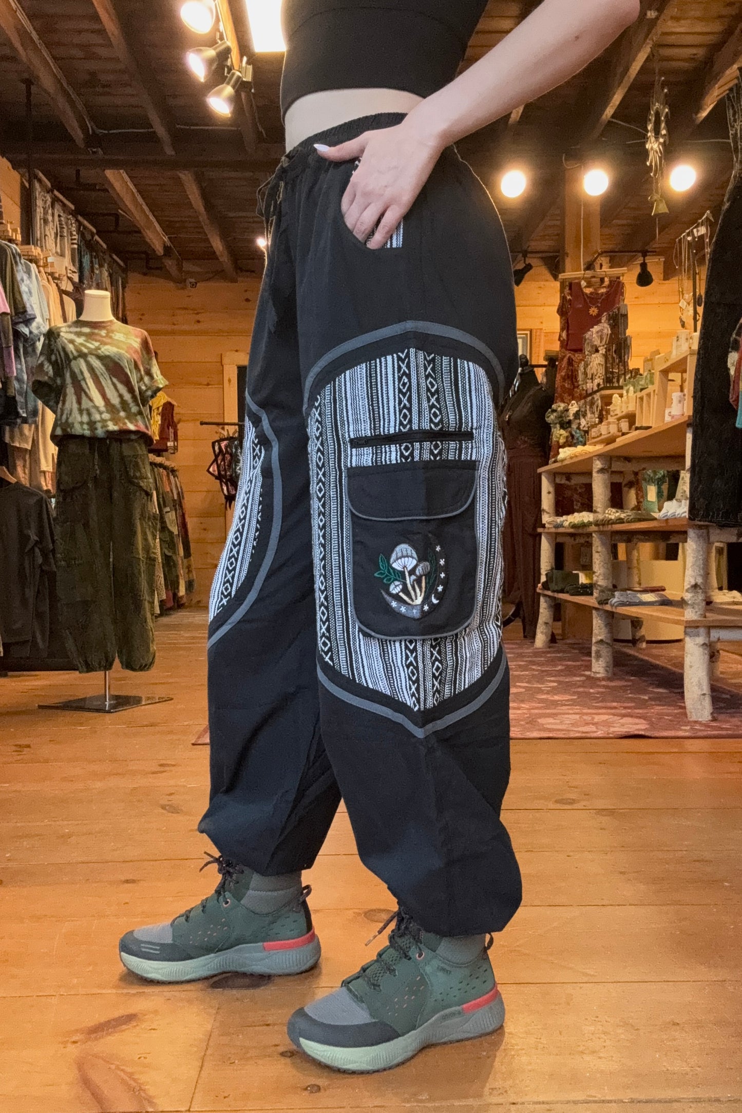 Mushroom / Moon Baggy Joggers