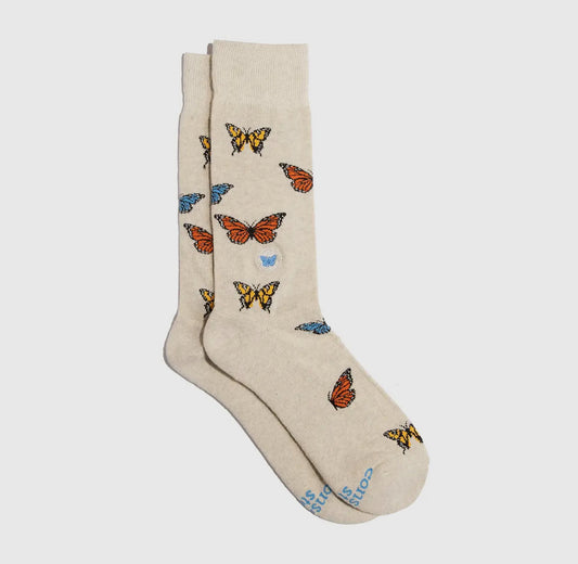 Organic Cotton Socks That Protect Butterflies