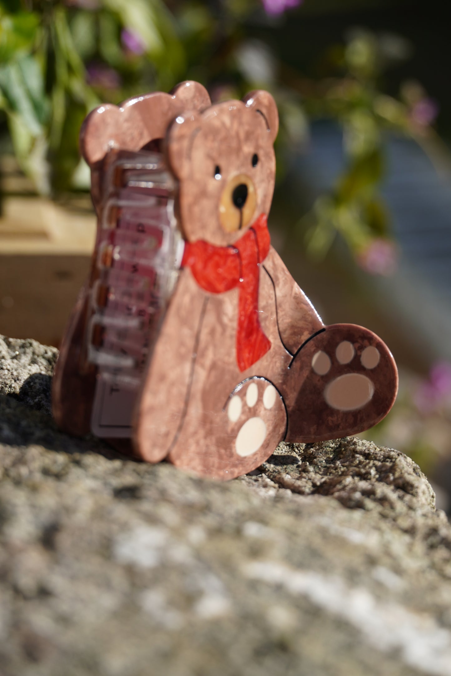 Teddy Bear Claw Hair Clip