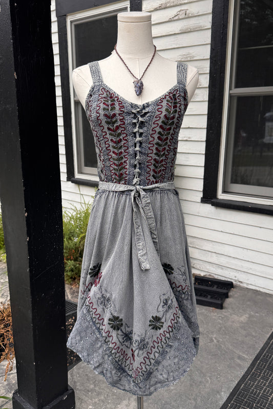 Flowy Embroidered Dress