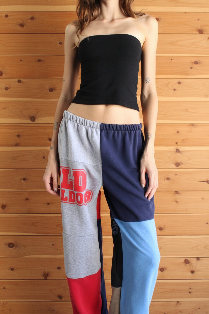 Upcycled Sweatshirt Pants
