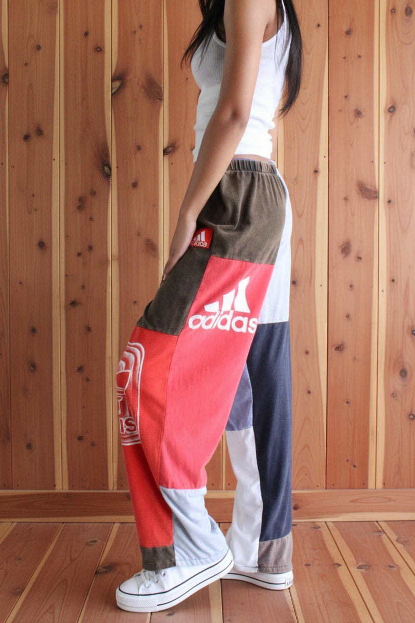Upcycled Brand Tee Pants
