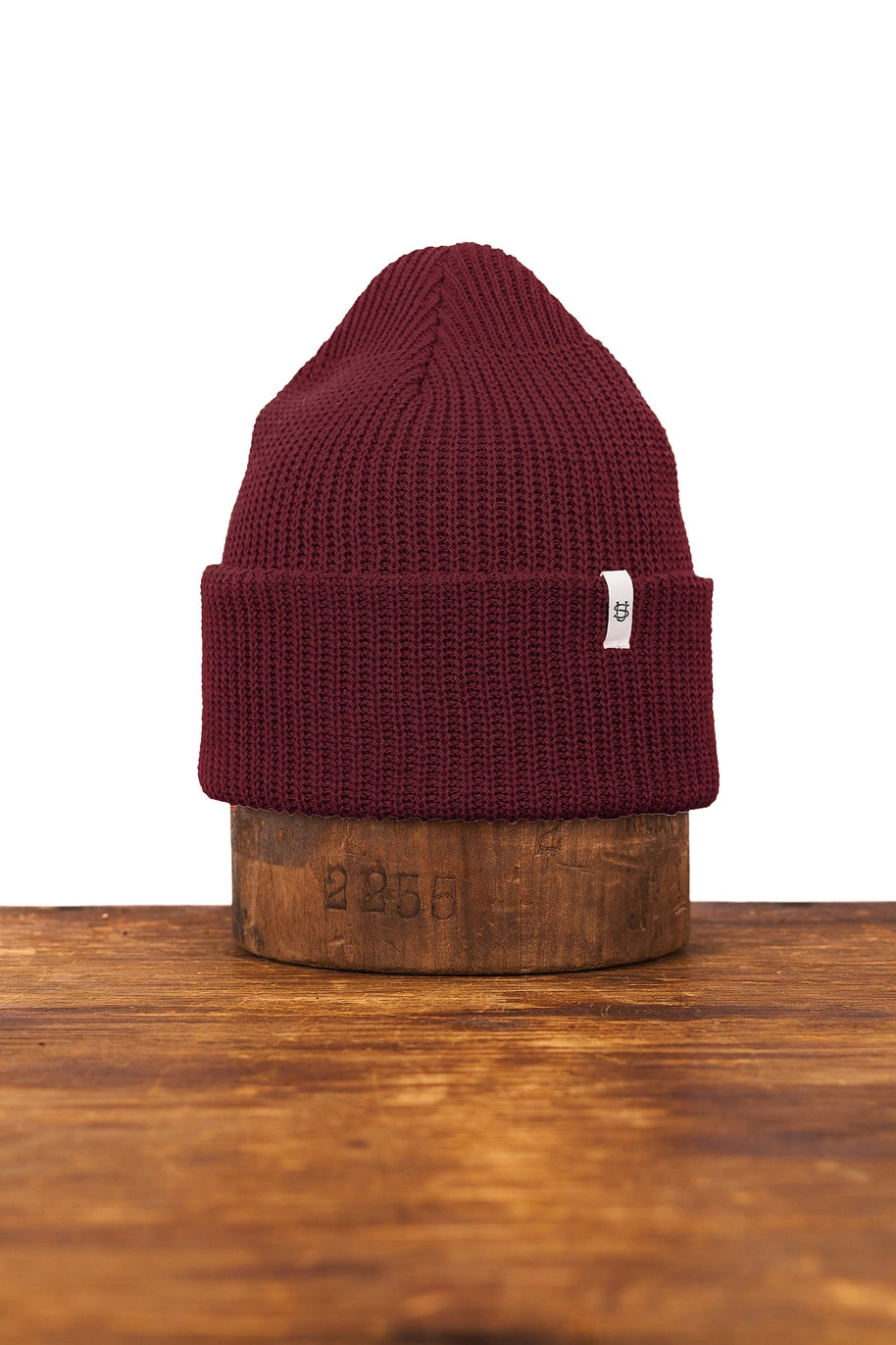 Upcycle Cotton Beanie in Gooseberry