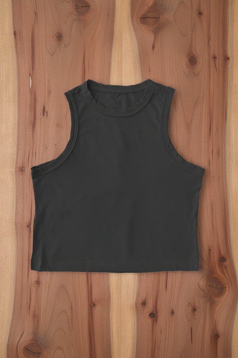 Cotton & Modal Blend Crop Tank