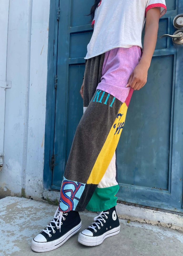 Upcycled Tee Pants